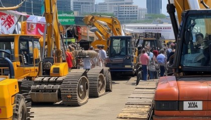 二手工程机械设备市场推广与销售双轮驱动